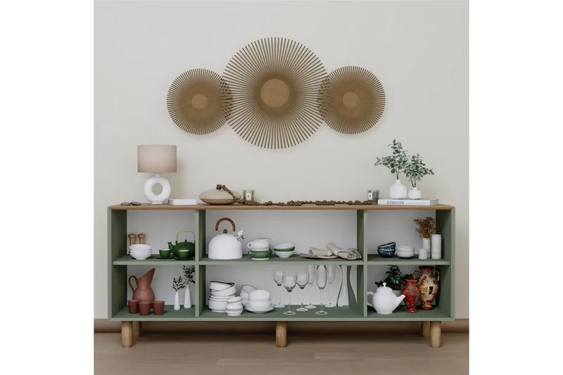 Kuniyoshi Konsollbord 180 cm - Grön - Möbler - Bord & matgrupp - Avlastningsbord & sidobord - Konsolbord & hallbord