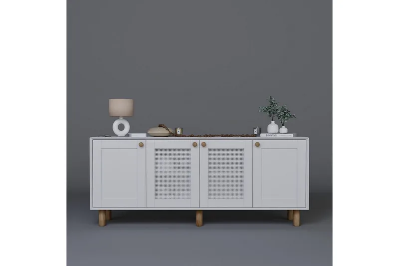 Kuniyoshi Konsollbord 180 cm - Vit - Möbler - Bord & matgrupp - Avlastningsbord & sidobord - Konsolbord & hallbord