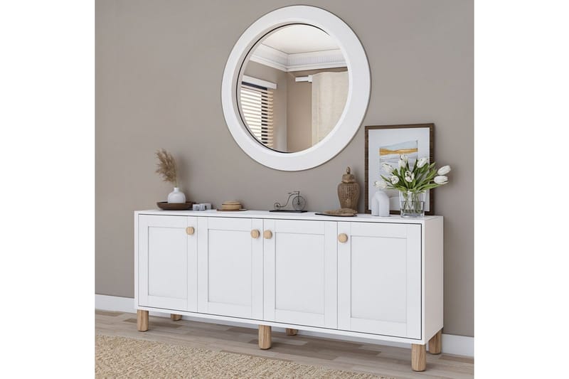 Kuniyoshi Konsollbord 180 cm - Vit - Möbler - Bord & matgrupp - Avlastningsbord & sidobord - Konsolbord & hallbord