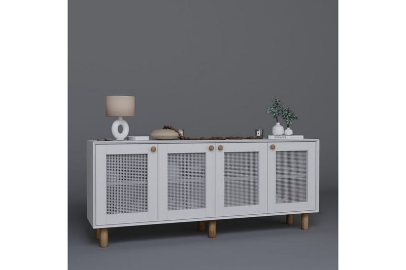 Kuniyoshi Konsollbord 180 cm - Vit - Möbler - Bord & matgrupp - Avlastningsbord & sidobord - Konsolbord & hallbord