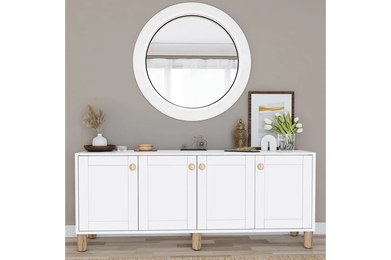 Kuniyoshi Konsollbord 180 cm - Vit - Möbler - Bord & matgrupp - Avlastningsbord & sidobord - Konsolbord & hallbord