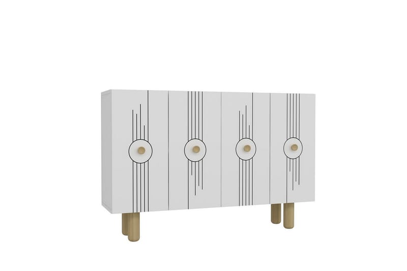 Kyrosen Konsollbord 120 cm - Vit - Möbler - Bord & matgrupp - Avlastningsbord & sidobord - Konsolbord & hallbord