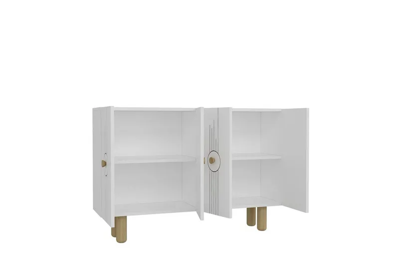 Kyrosen Konsollbord 120 cm - Vit - Möbler - Bord & matgrupp - Avlastningsbord & sidobord - Konsolbord & hallbord