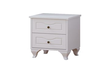 Kyvor Sängbord 45 cm - Matt Vit - Möbler - Bord & matgrupp - Avlastningsbord & sidobord - Sängbord & nattduksbord