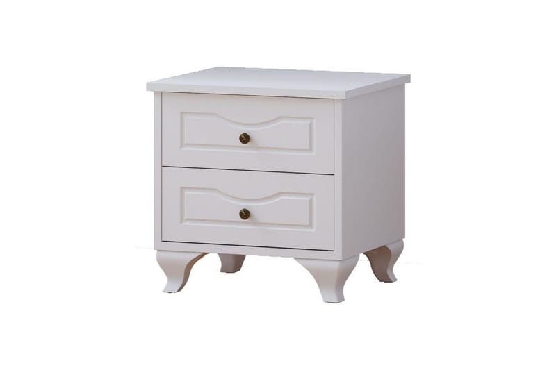 Kyvor Sängbord 45 cm - Matt Vit - Möbler - Bord & matgrupp - Avlastningsbord & sidobord - Sängbord & nattduksbord