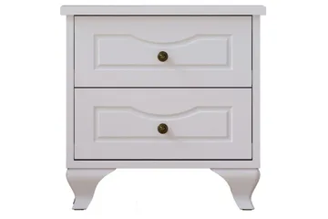 Kyvor Sängbord 45 cm - Matt Vit - Möbler - Bord & matgrupp - Avlastningsbord & sidobord - Sängbord & nattduksbord