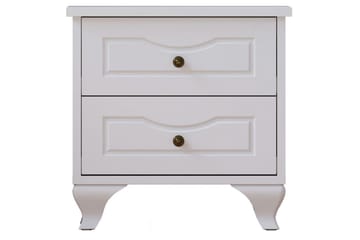 Kyvor Sängbord 45 cm - Matt Vit - Möbler - Bord & matgrupp - Avlastningsbord & sidobord - Sängbord & nattduksbord