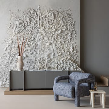 Lågt Sidobord Papier Vion 40 cm - Offwhite - Möbler - Bord & matgrupp - Avlastningsbord & sidobord - Lampbord & sidobord