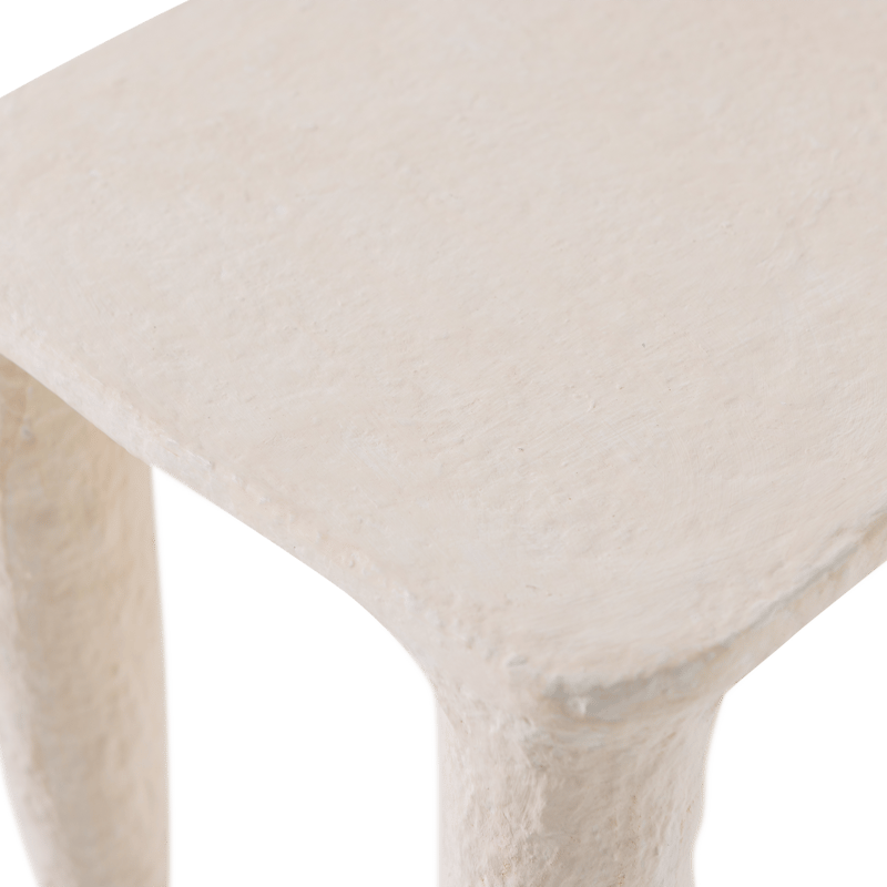 Lågt Sidobord Papier Vion 40 cm - Offwhite - Möbler - Bord & matgrupp - Avlastningsbord & sidobord - Lampbord & sidobord