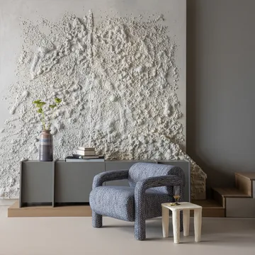 Lågt Sidobord Papier Vion 40 cm - Offwhite - Möbler - Bord & matgrupp - Avlastningsbord & sidobord - Brickbord & småbord