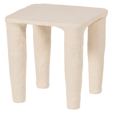 Lågt Sidobord Papier Vion 40 cm - Offwhite - Möbler - Bord & matgrupp - Avlastningsbord & sidobord - Lampbord & sidobord