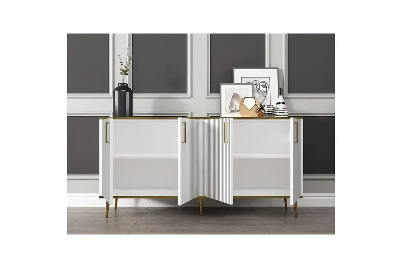 Lacus Konsollbord 150 cm - Vit - Möbler - Bord & matgrupp - Avlastningsbord & sidobord - Konsolbord & hallbord