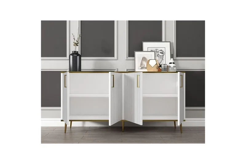 Lacus Konsollbord 150 cm - Vit - Möbler - Bord & matgrupp - Avlastningsbord & sidobord - Konsolbord & hallbord