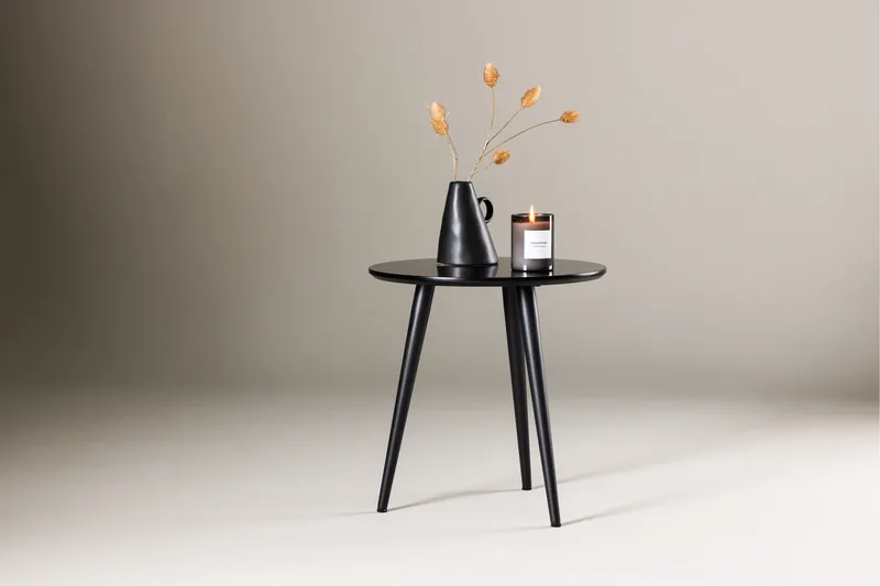 Askim Sidobord 50 cm - Svart - Möbler - Bord & matgrupp - Avlastningsbord & sidobord - Lampbord & sidobord