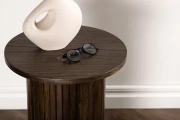 Bianca Sidobord 40x65 cm Runt - Brun - Möbler - Bord & matgrupp - Avlastningsbord & sidobord - Piedestal & blompiedestal