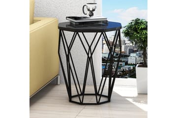 Bojana Sidobord Runt 46 cm - Svart - Möbler - Bord & matgrupp - Avlastningsbord & sidobord - Lampbord & sidobord