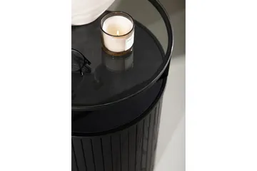 Bovall Sidobord 37 cm - Svart - Möbler - Bord & matgrupp - Avlastningsbord & sidobord - Piedestal & blompiedestal