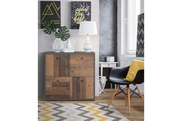 Broxton Sidobord 77 cm - Grå - Möbler - Bord & matgrupp - Avlastningsbord & sidobord - Lampbord & sidobord