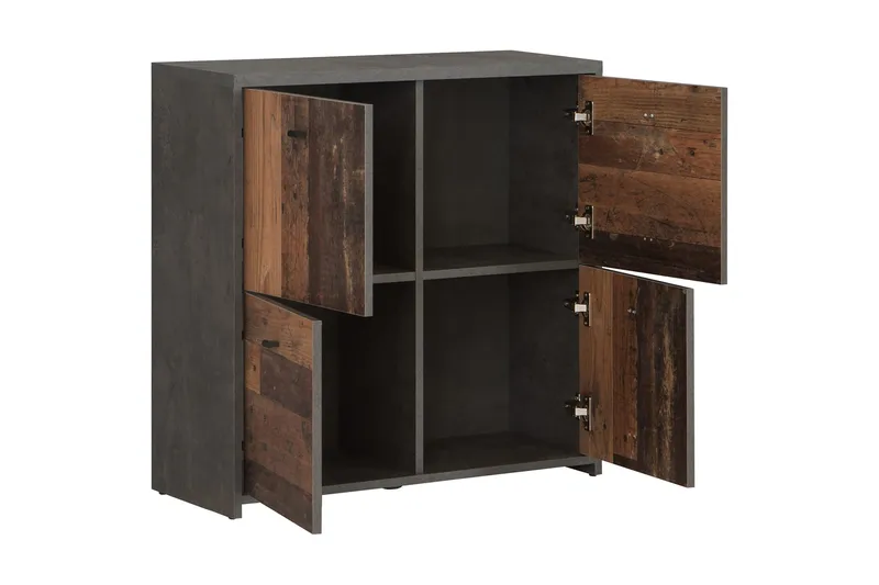 Broxton Sidobord 77 cm - Grå - Möbler - Bord & matgrupp - Avlastningsbord & sidobord - Lampbord & sidobord