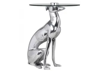 Dalesha Sidobord - Silver - Möbler - Bord & matgrupp - Avlastningsbord & sidobord - Lampbord & sidobord