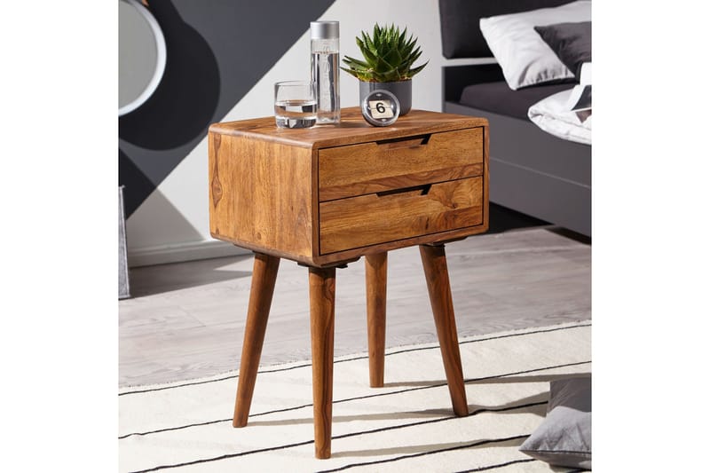 Eshott Sängbord 47 cm - Trä/natur - Möbler - Bord & matgrupp - Avlastningsbord & sidobord - Lampbord & sidobord