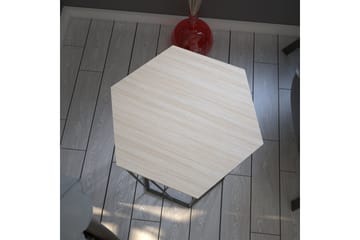 Falan Sidobord 40 cm Hexagon - Grå - Möbler - Bord & matgrupp - Avlastningsbord & sidobord - Lampbord & sidobord