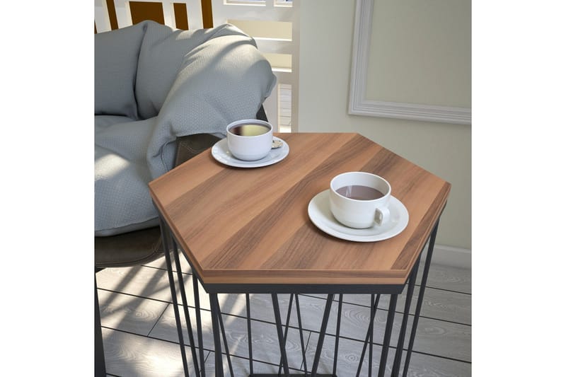 Falan Sidobord 40 cm Hexagon - Möbler - Bord & matgrupp - Avlastningsbord & sidobord - Lampbord & sidobord