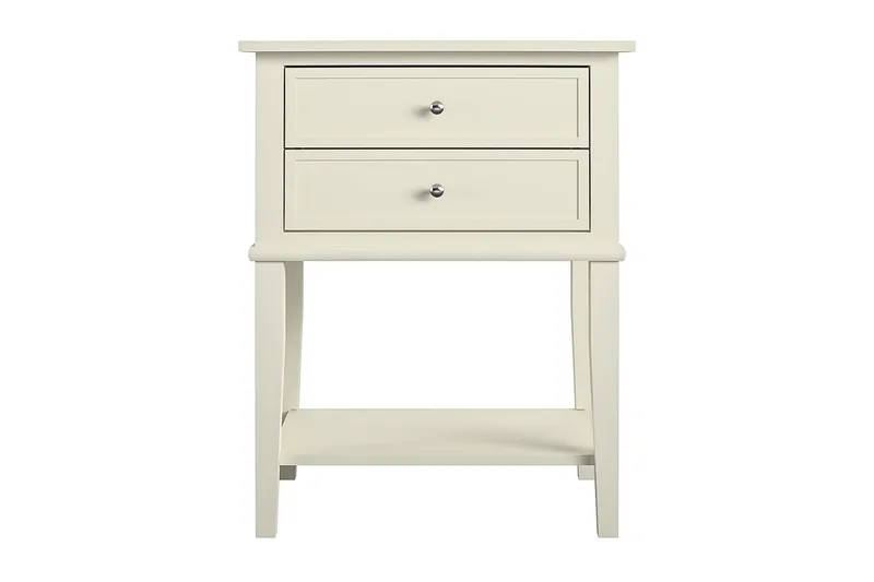 Franklin Sidobord 56 cm Vit, Dorel Home