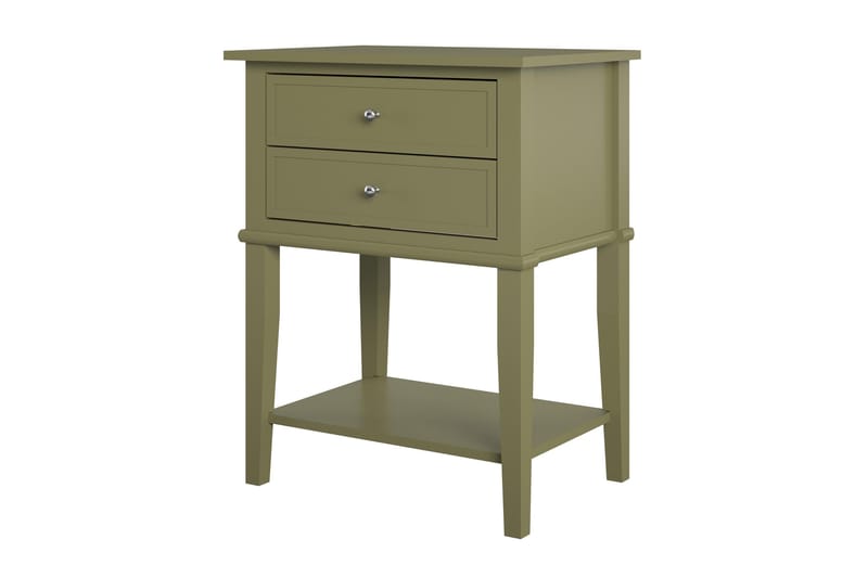 Franklin Sidobord 56x39 cm Olivgrön - Queer Eye - Möbler - Bord & matgrupp - Avlastningsbord & sidobord - Lampbord & sidobord