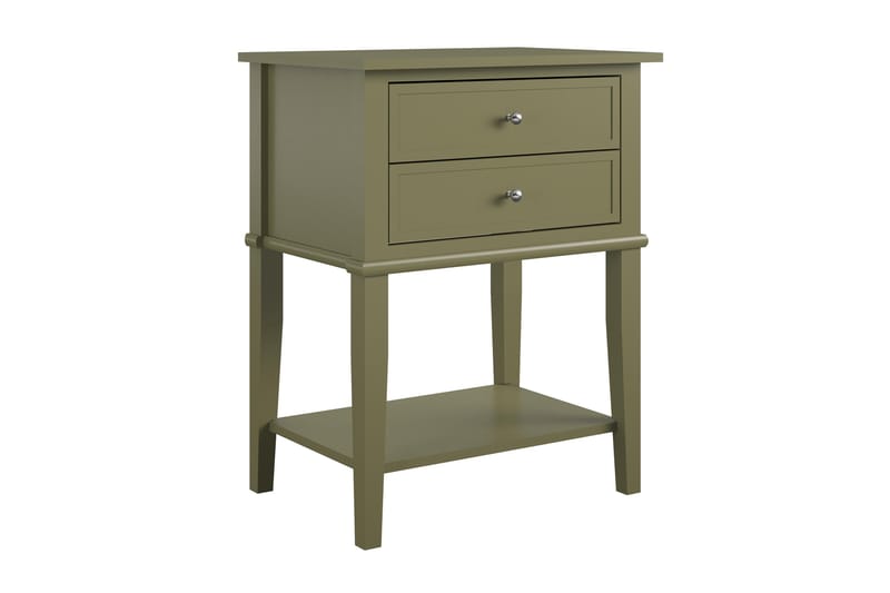 Franklin Sidobord 56x39 cm Olivgrön - Queer Eye - Möbler - Bord & matgrupp - Avlastningsbord & sidobord - Lampbord & sidobord