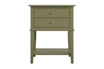 Franklin Sidobord 56x39 cm Olivgrön - Queer Eye - Möbler - Bord & matgrupp - Avlastningsbord & sidobord - Lampbord & sidobord