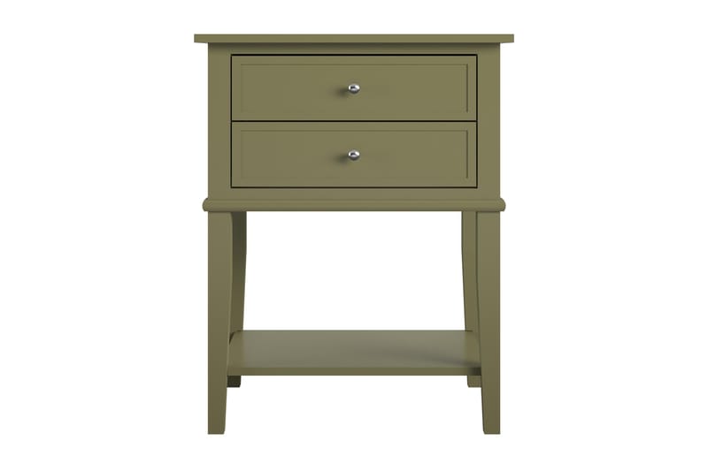Franklin Sidobord 56x39 cm Olivgrön - Queer Eye - Möbler - Bord & matgrupp - Avlastningsbord & sidobord - Lampbord & sidobord