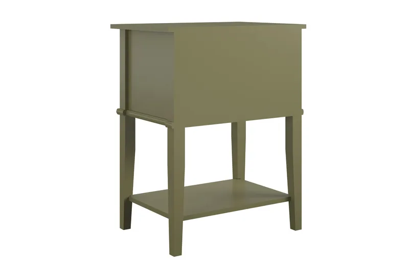 Franklin Sidobord 56x39 cm Olivgrön - Queer Eye - Möbler - Bord & matgrupp - Avlastningsbord & sidobord - Lampbord & sidobord