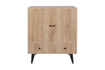 Gibia Sidobord 90 cm - Natur/Svart - Möbler - Bord & matgrupp - Avlastningsbord & sidobord - Lampbord & sidobord