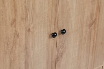 Gibia Sidobord 90 cm - Natur/Svart - Möbler - Bord & matgrupp - Avlastningsbord & sidobord - Lampbord & sidobord