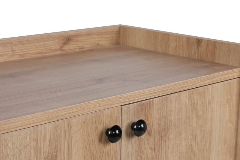 Kastelas Sidobord 70 cm - Natur/Svart - Möbler - Bord & matgrupp - Avlastningsbord & sidobord - Lampbord & sidobord