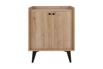 Kastelas Sidobord 70 cm - Natur/Svart - Möbler - Bord & matgrupp - Avlastningsbord & sidobord - Lampbord & sidobord