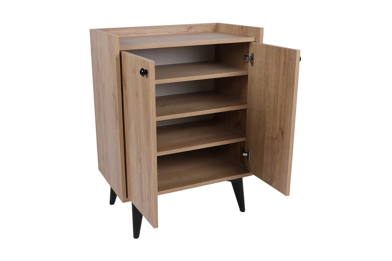 Kastelas Sidobord 70 cm - Natur/Svart - Möbler - Bord & matgrupp - Avlastningsbord & sidobord - Lampbord & sidobord