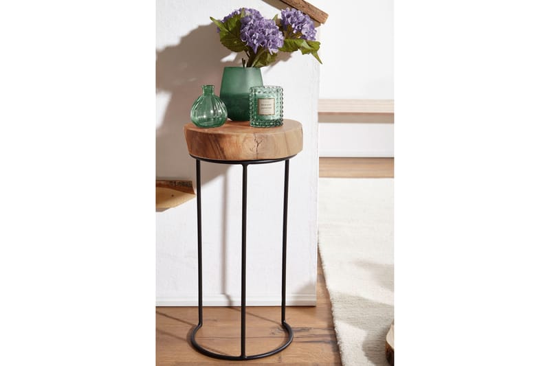 Lachlann Sidobord 28 cm - Trä/natur - Möbler - Bord & matgrupp - Avlastningsbord & sidobord - Lampbord & sidobord