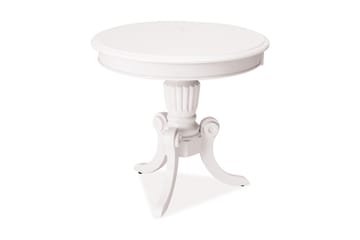 Lampbord Panaca 60 cm Runt - Vit - Möbler - Bord & matgrupp - Avlastningsbord & sidobord - Lampbord & sidobord