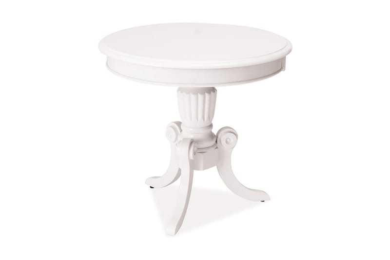 Lampbord Panaca 60 cm Runt - Vit - Möbler - Bord & matgrupp - Avlastningsbord & sidobord - Lampbord & sidobord