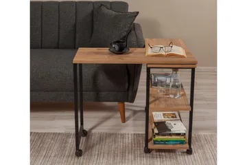 Lantenot Sidobord 76 cm - Natur/Svart - Möbler - Bord & matgrupp - Avlastningsbord & sidobord - Lampbord & sidobord