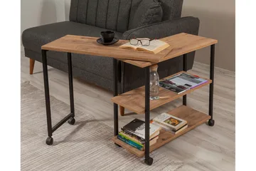 Lantenot Sidobord 76 cm - Natur/Svart - Möbler - Bord & matgrupp - Avlastningsbord & sidobord - Lampbord & sidobord