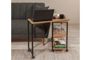 Lantenot Sidobord 76 cm - Natur/Svart - Möbler - Bord & matgrupp - Avlastningsbord & sidobord - Lampbord & sidobord