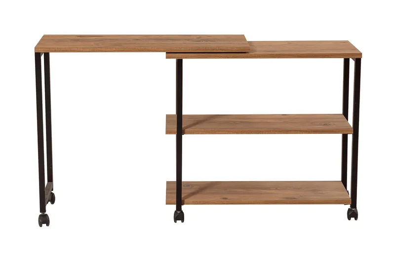 Lantenot Sidobord 76 cm - Natur/Svart - Möbler - Bord & matgrupp - Avlastningsbord & sidobord - Lampbord & sidobord