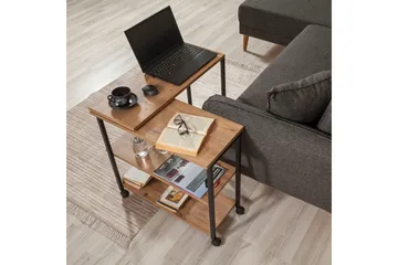Lantenot Sidobord 76 cm - Natur/Svart - Möbler - Bord & matgrupp - Avlastningsbord & sidobord - Lampbord & sidobord