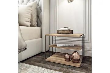 Ljusfors Sidobord 50 cm - Natur/Svart - Möbler - Bord & matgrupp - Avlastningsbord & sidobord - Lampbord & sidobord