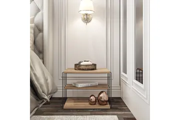 Ljusfors Sidobord 50 cm - Natur/Svart - Möbler - Bord & matgrupp - Avlastningsbord & sidobord - Lampbord & sidobord