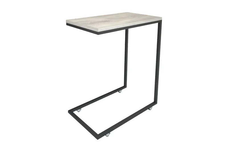 Maddeson Sidobord 46 cm - Ljus Natur/Svart - Möbler - Bord & matgrupp - Avlastningsbord & sidobord - Lampbord & sidobord