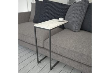 Maddeson Sidobord 46 cm - Svart/Vit - Möbler - Bord & matgrupp - Avlastningsbord & sidobord - Lampbord & sidobord